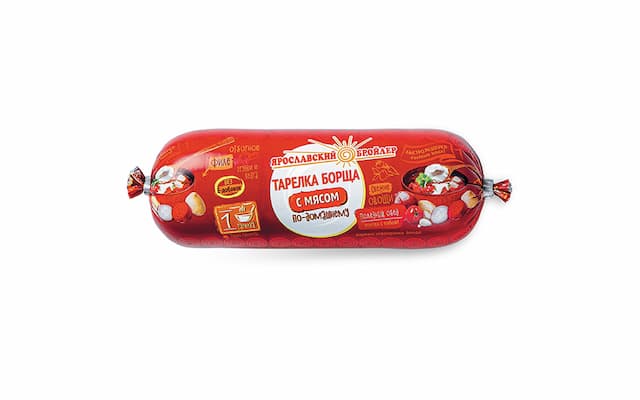 Борщ с мясом По-домашнему 300г охл.